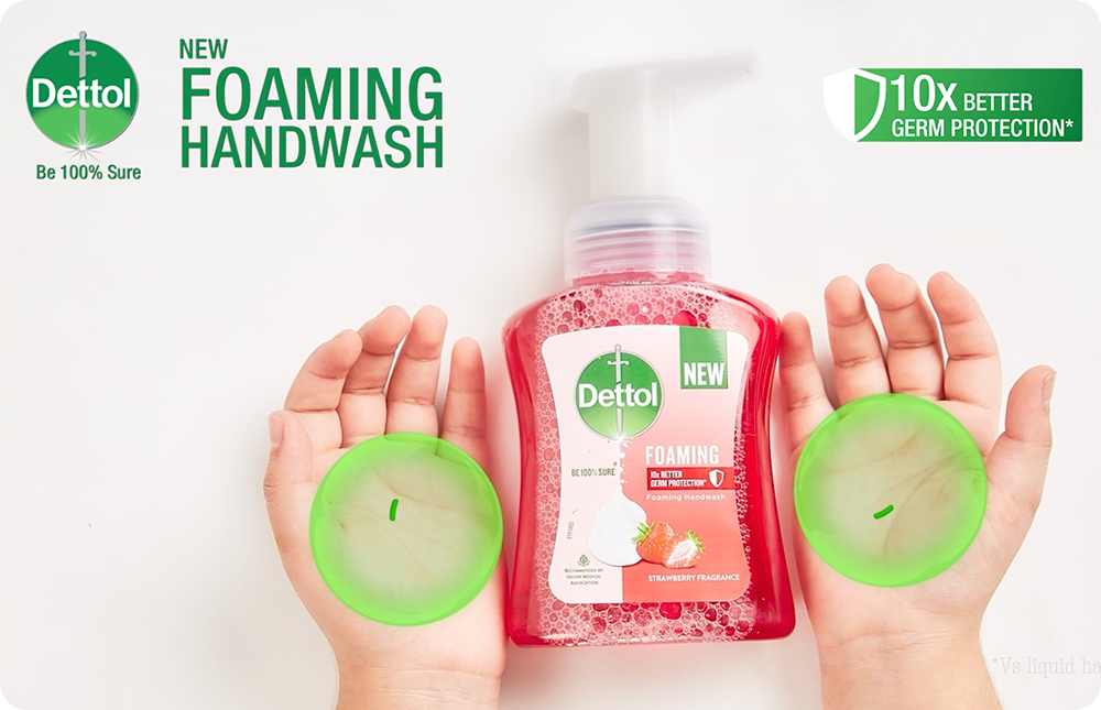 New Dettol Foaming Handwash