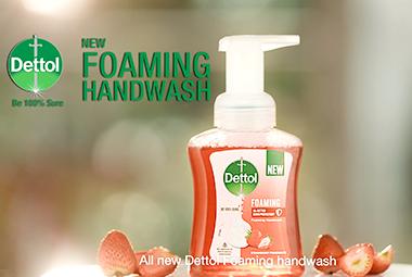 Dettol Aloe Coconut Foaming Handwash Pump, 250ml