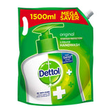 Buy Dettol liquid hand wash 1500ml mega saver pouch