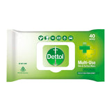 Buy dettol disinfectant sanitizer wet wipes for skin & surfaces