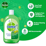 Dettol disinfectant liquid lime fresh - Surface cleaning product