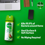 Dettol Disinfectant Spray Sanitizer for Germ Protection on Hard & Soft Surfaces, Original Pine, 225ml