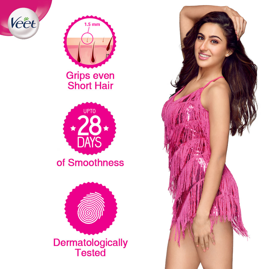 Veet Full Body Waxing Kit for Sensitive Skin - 20 Strips
