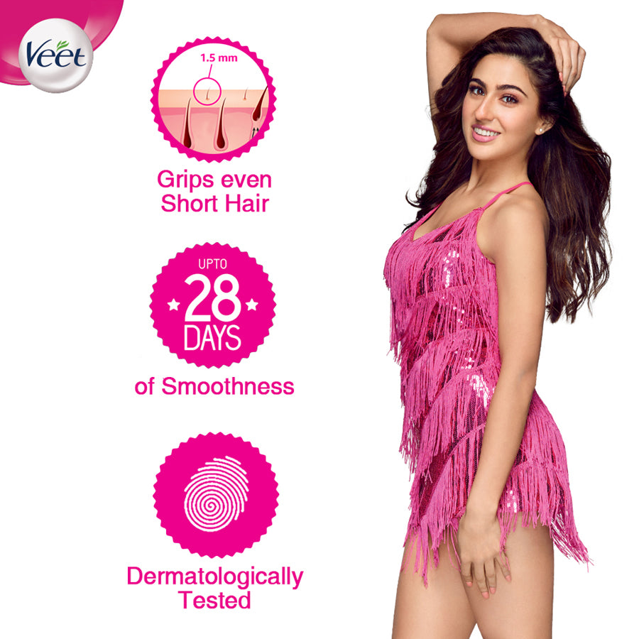 Veet hair removal for salon like smooth finish
