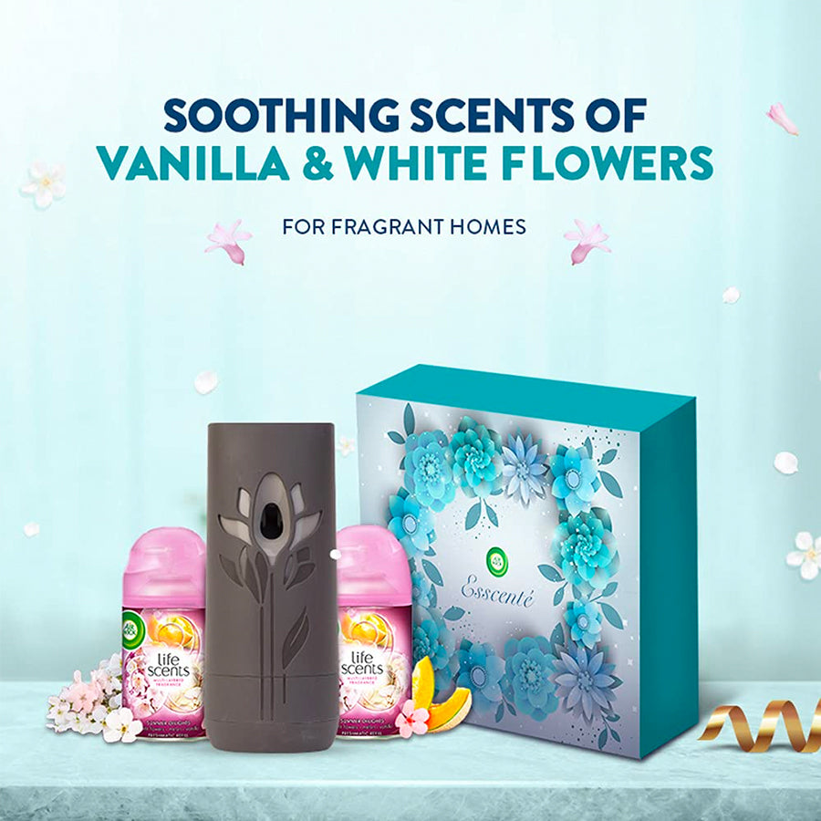 Airwick gift pack Soothing Scents of Vanilla and White