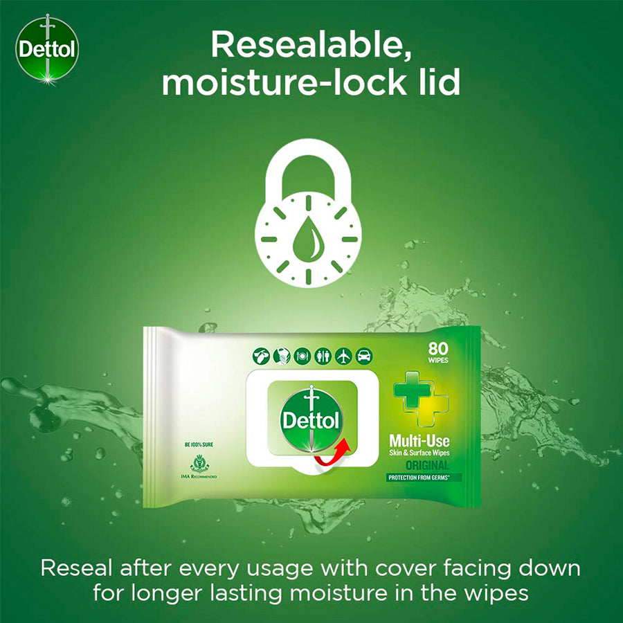Buy Dettol Multi-Use Wipes Online at best price