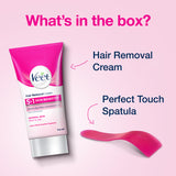 Veet Hair Removal Cream with Perfect Touch Spatula 