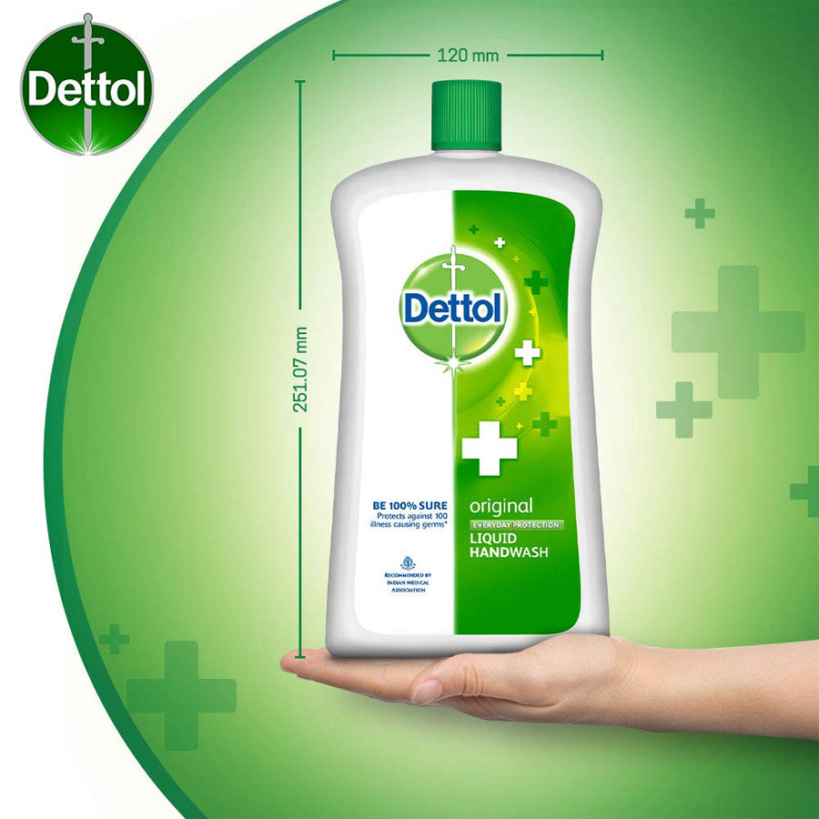 Dettol original liquid hand wash bottle dimensions