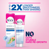 Veet Silk & Fresh Hair Removal Cream, Sensitive Skin - 100 g