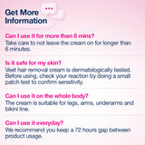 Get more information about veet hair removal cream