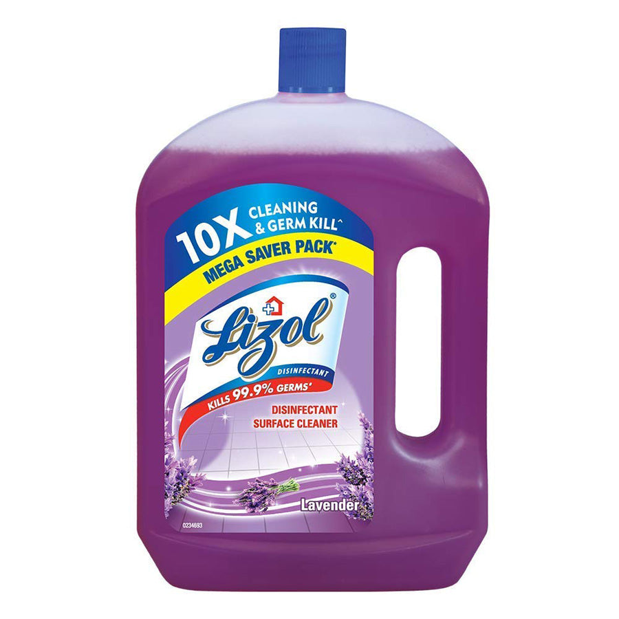 buy lizol disinfectant surface and floor cleaner lavender fragrance