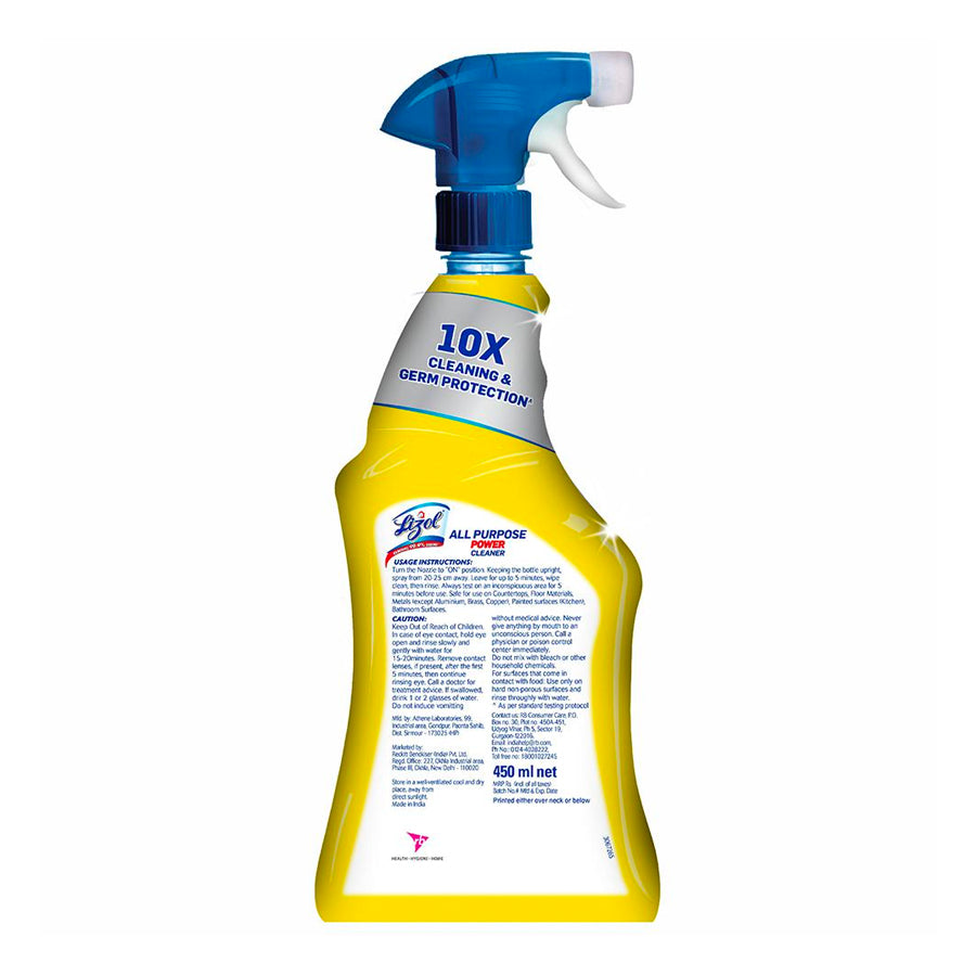 Lizol Power All Purpose Cleaner, 450 ml